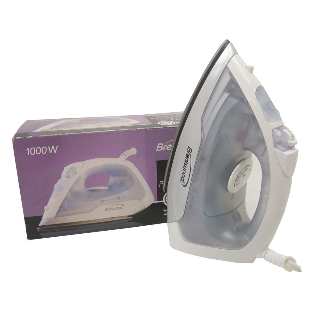 BRENTWOOD IRON STEAM 1 PK WHITE CETL LISTED