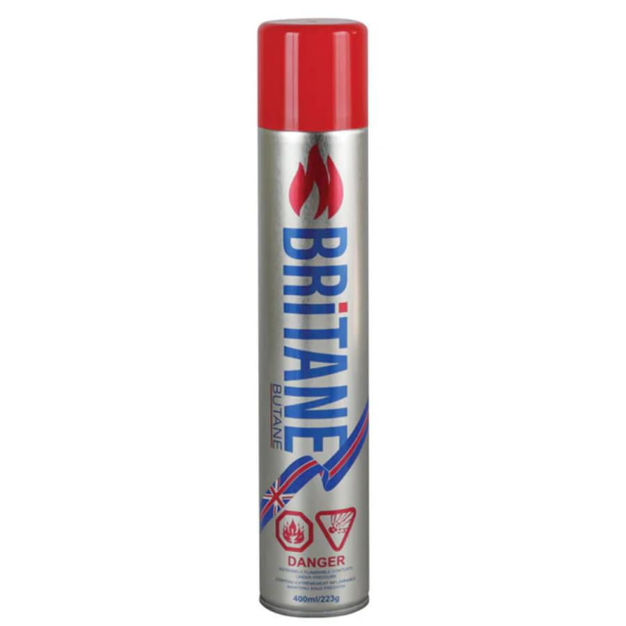 BRITANE BUTANE GAS 400 ML