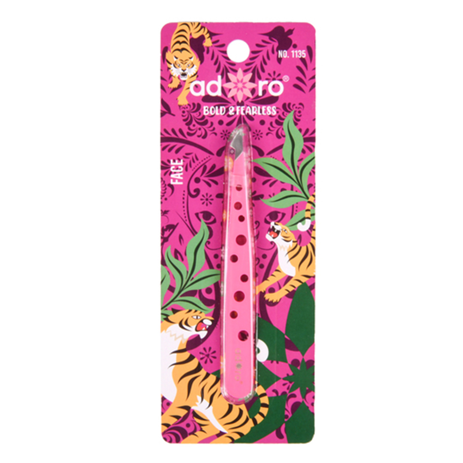 ADORO TWEEZER 1 CT SPECIAL EDGE ASSORTED COLOR