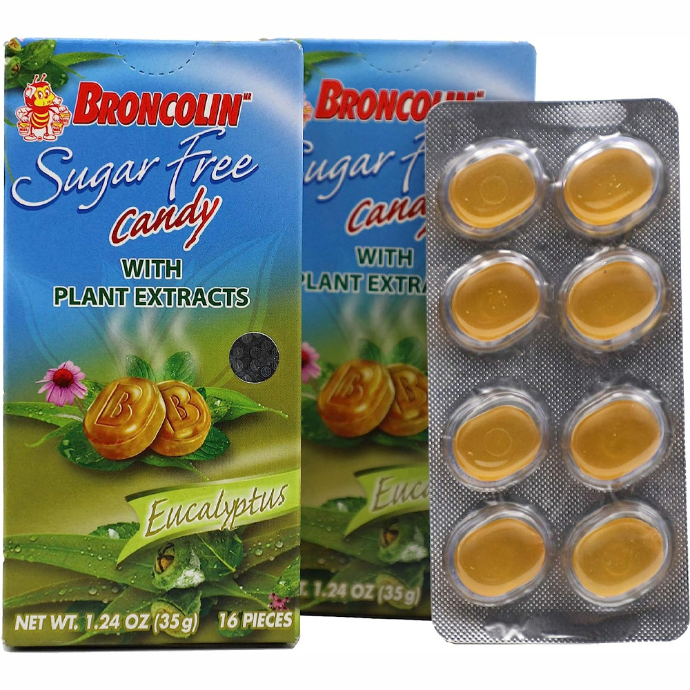 BRONCOLIN COUGH DROPS 1.24 OZ