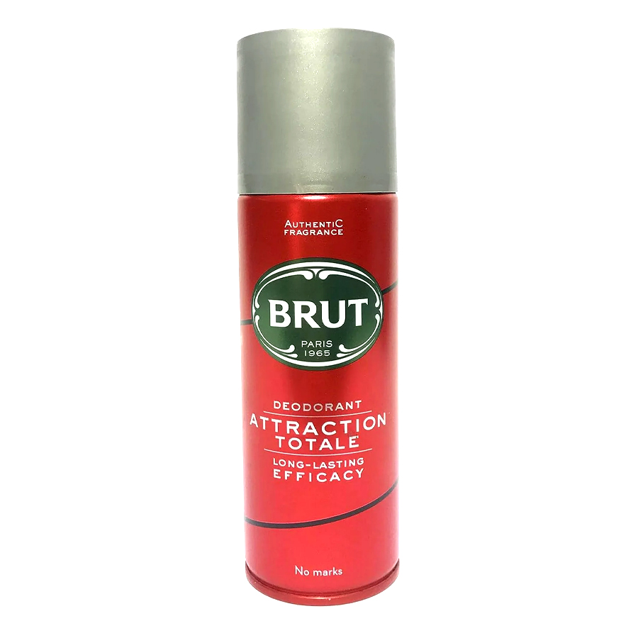 BRUT DEODORANT SPRAY 200 ML ATTRACTION TOTALE