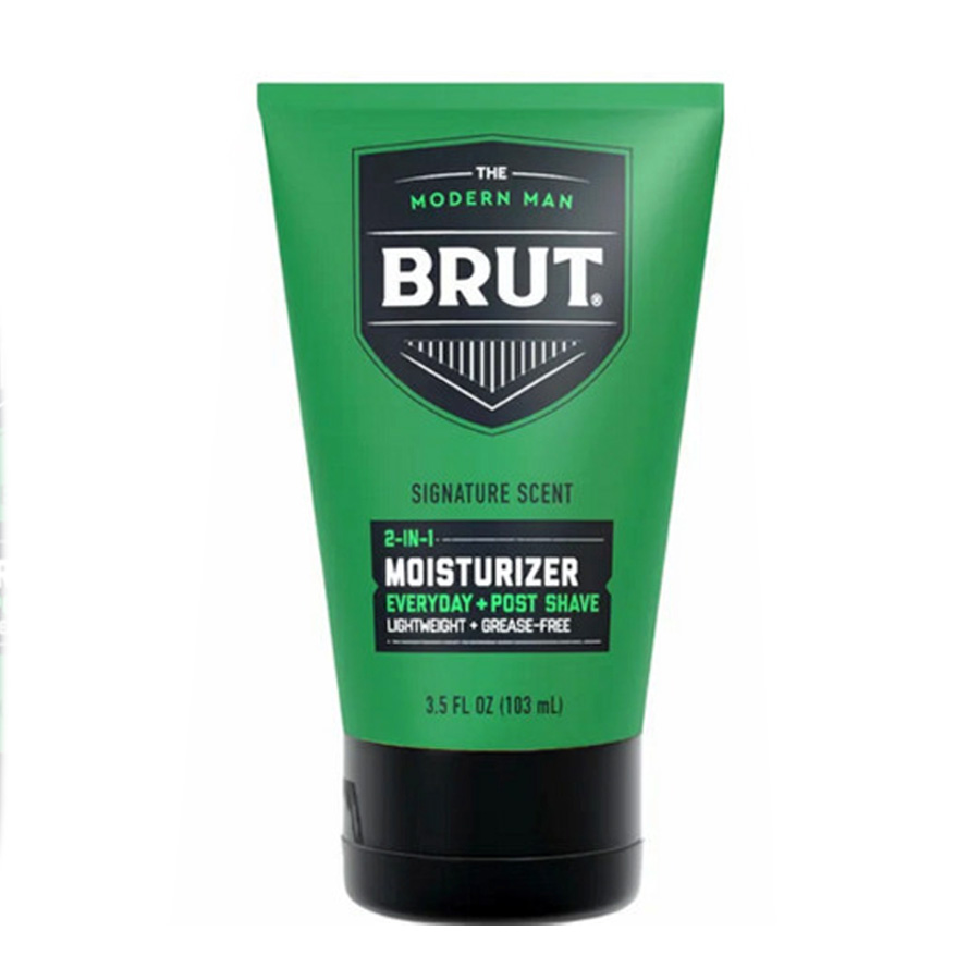 BRUT MOISTURIZER 3.5 OZ EVERYDAY+POST SHAVE 2 IN 1