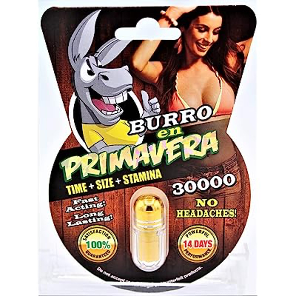 BURRO POWER MALE ENHANCEMENT 1CT 30000 PRIMAVERA