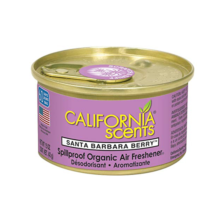 CALIFORNIA SCENTS AIR FRESHENERS 1 CT SANTA BARBRA BERRY