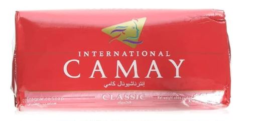 CAMAY BAR SOAP 125 G 3 CT CLASSIC RED
