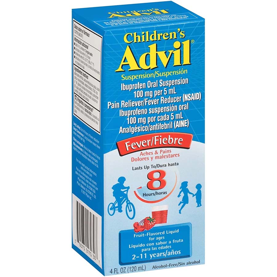 ADVIL CHILDREN LIQUID 4 OZ FRUIT