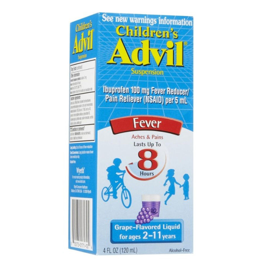 ADVIL CHILDREN LIQUID 4 OZ GRAPE