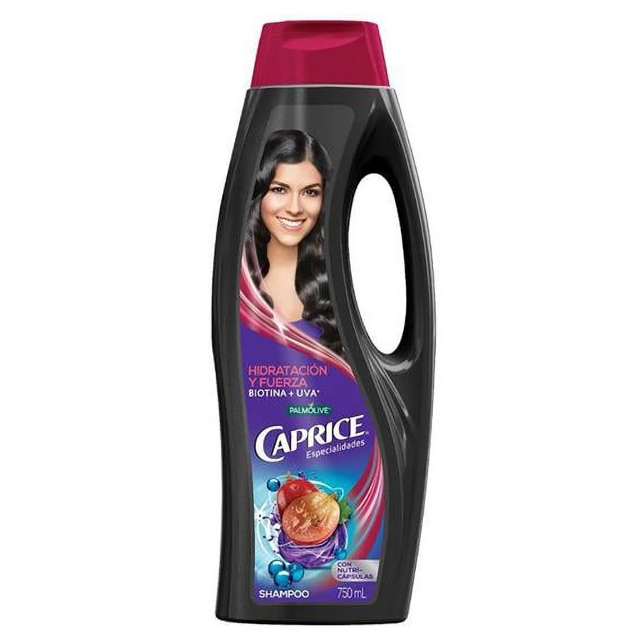 CAPRICE SHAMPOO 750 ML BIOTIN GRAPE Y UVA
