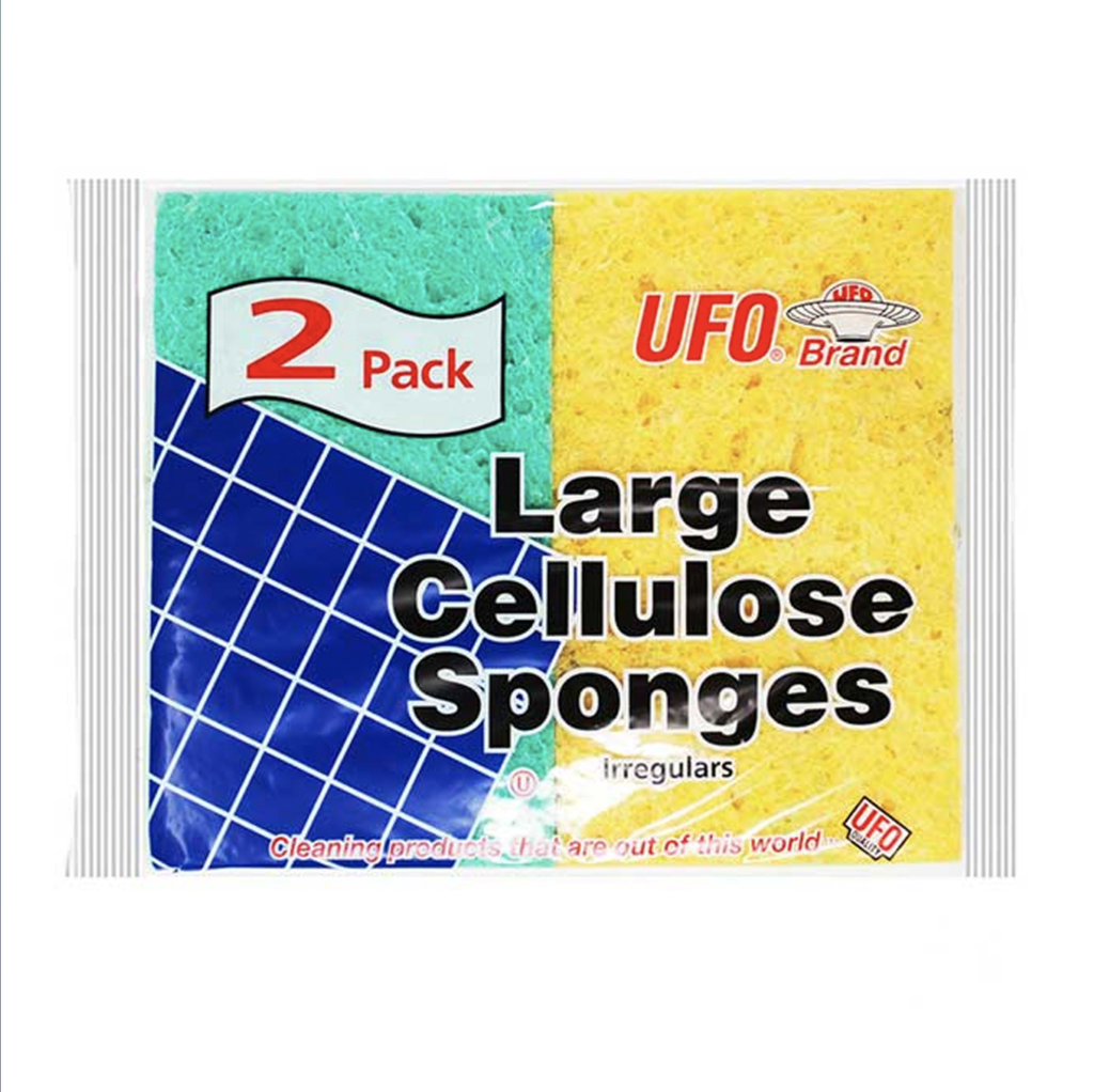 CELLULOSE LARGE SPONGE 2 PK