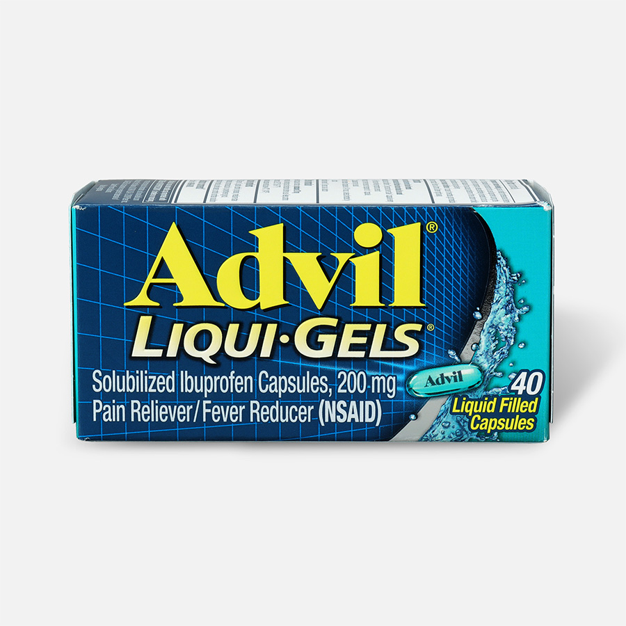 ADVIL LIQUI GEL CAPS 40 CT