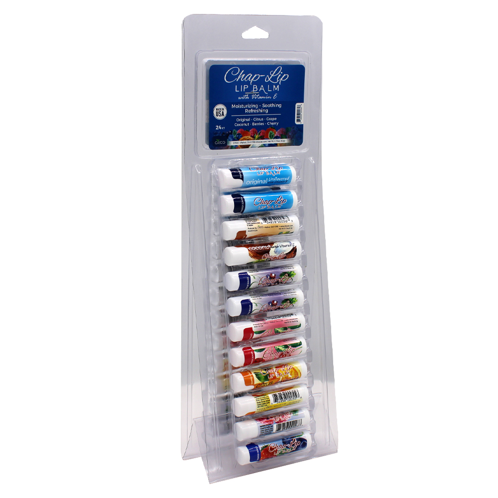 CHAP LIP LIP BALM 1 CT X TENT CARD (24)