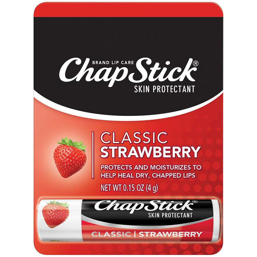 CHAPSTICK LIP BALM 1 CT BLISTER STRAWBERRY