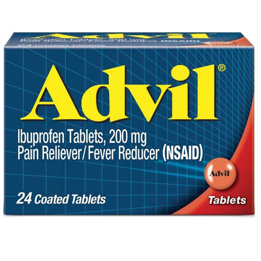 ADVIL PAIN RELEIF 24 CT TABLETS