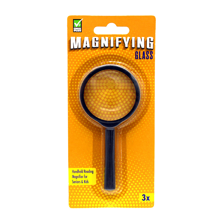 CHECK PLUS MAGNIFYING GLASS 4.5 IN