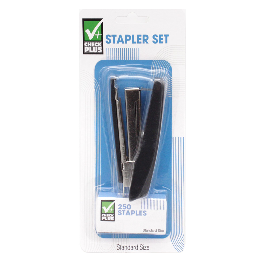 CHECK PLUS MINI STAPLER 4 IN STAPLER AND SPTAPLES 250 CT