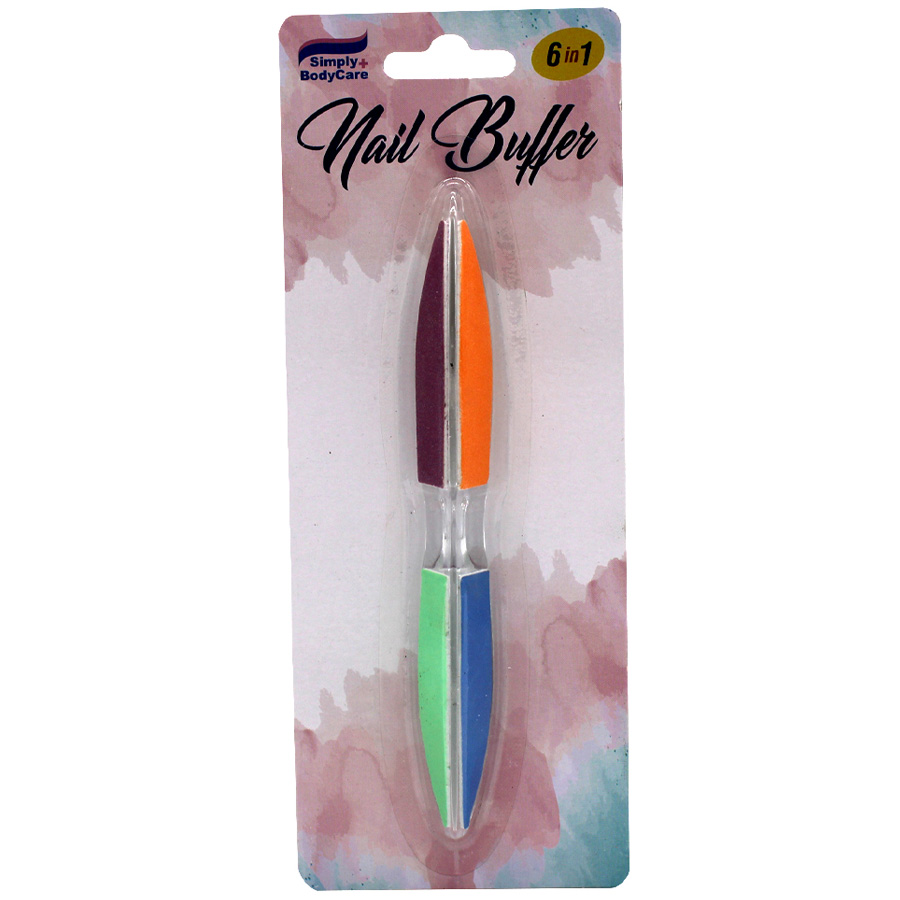 CHECK PLUS NAIL BUFFER 1 CT 6 IN 1