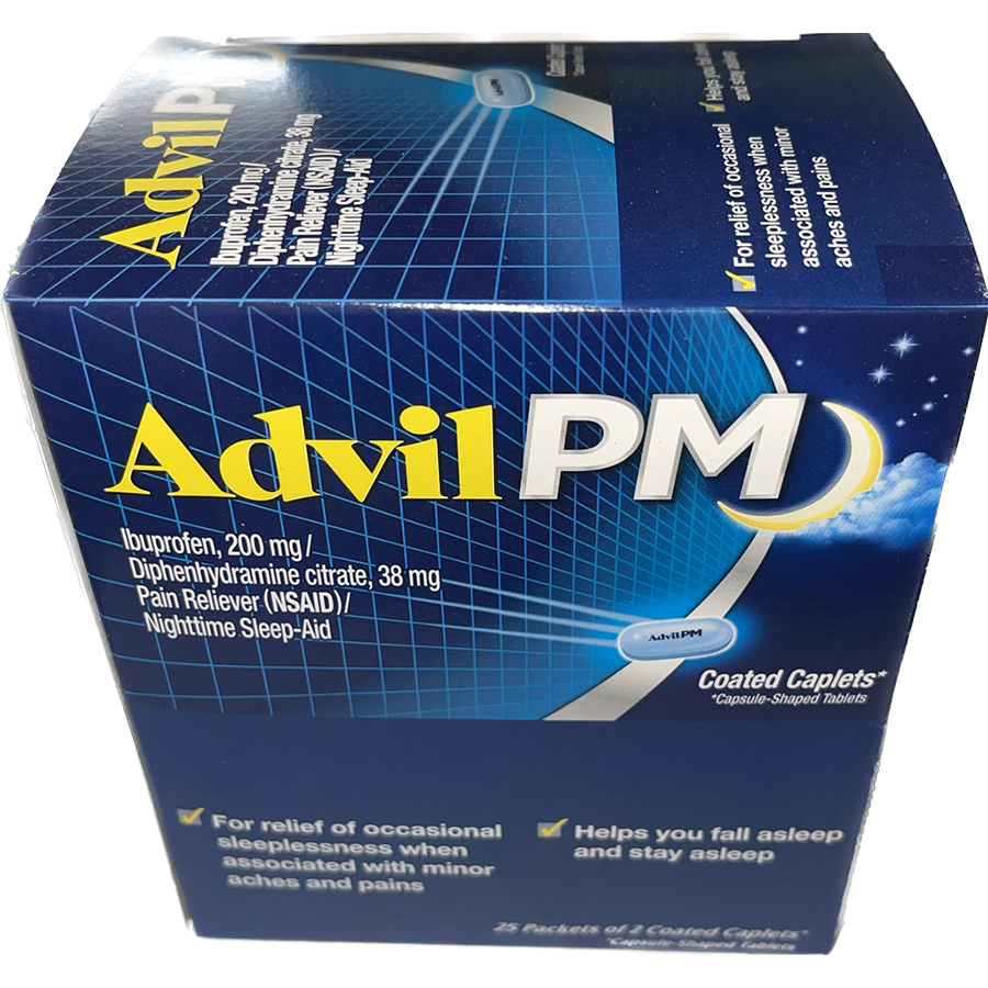 ADVIL PM 2 CT DISPENSER BOX