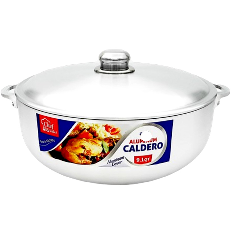 CHEF VALLEY ALUMINIUM CALDERO #7 WITH LID