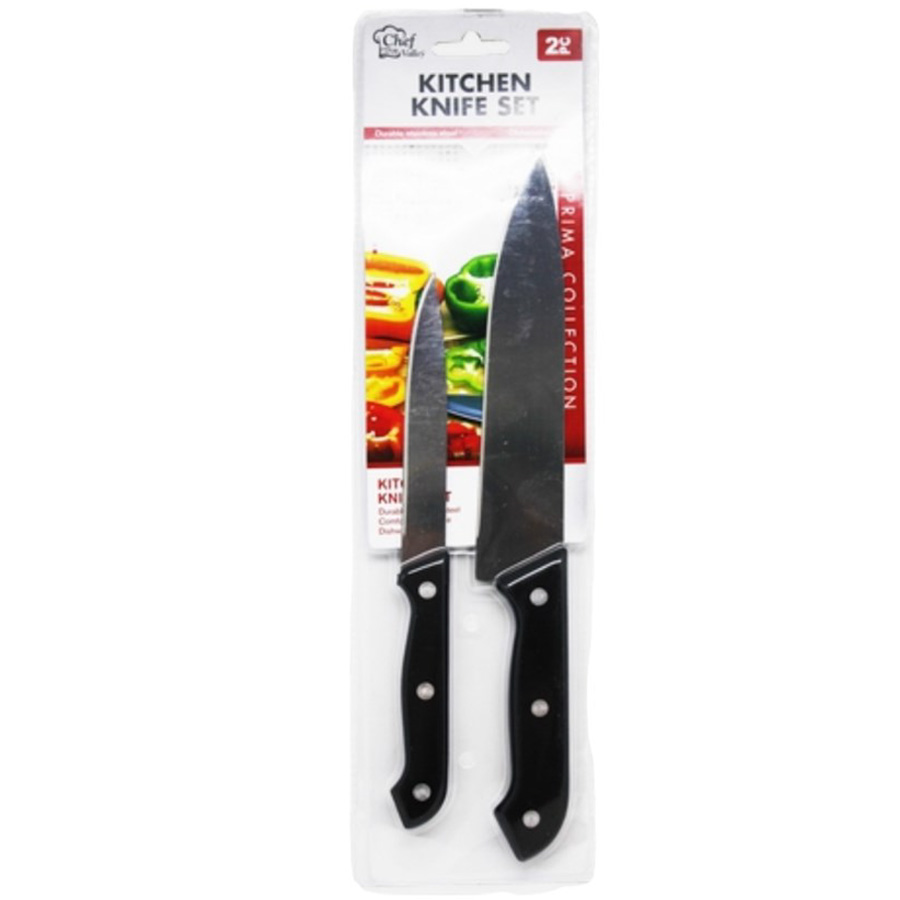 CHEF VALLEY KITCHEN KNIFE 2 PK SET