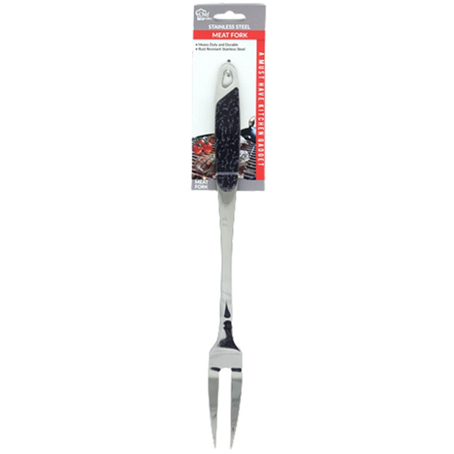 CHEF VALLEY SERVING FORK 1 CT STAINLESS STEEL