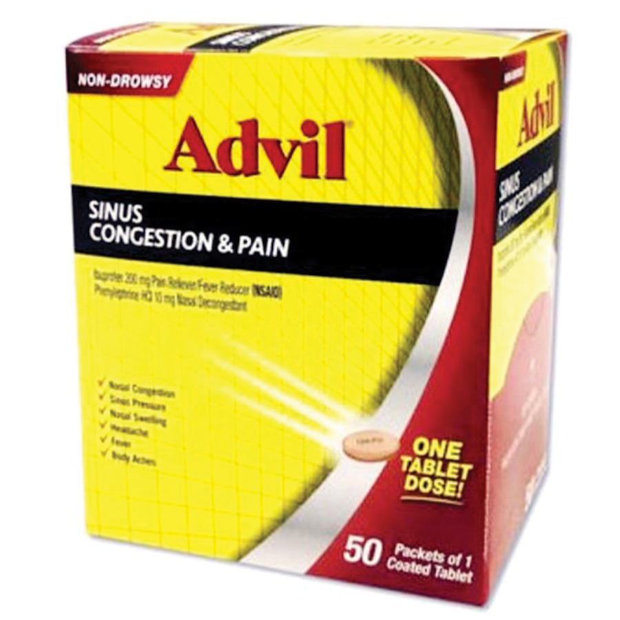 ADVIL SINUS CONGESTION & PAIN 1 CT BOX