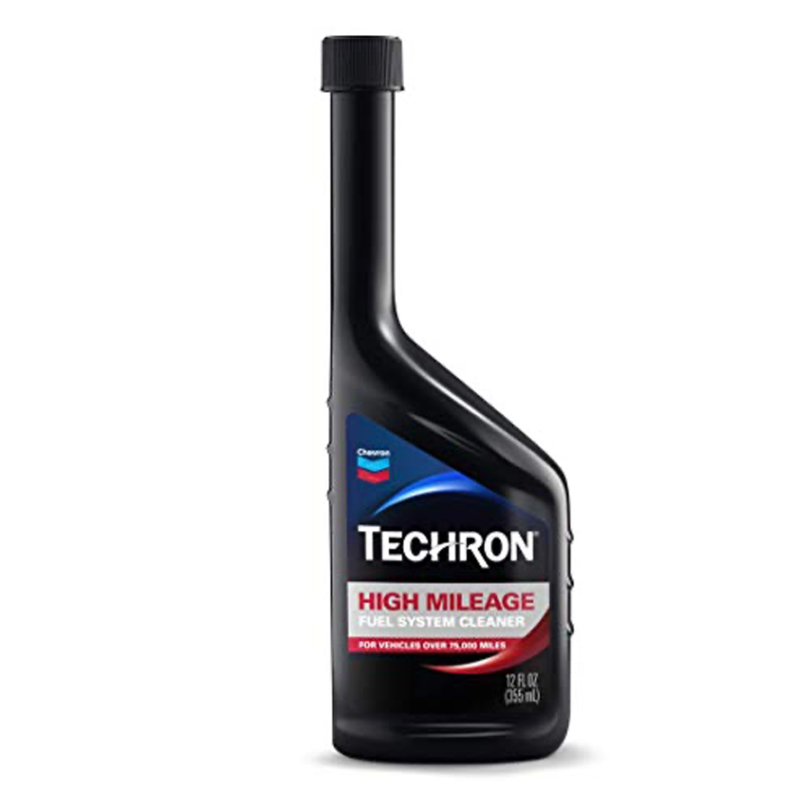 CHEVRON TECHRON HIGH MILEAGE 12 OZ FUEL SYSTEM CLEANER