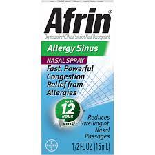 AFRIN NASAL SPRAY 15 ML ALLERGY SINUS