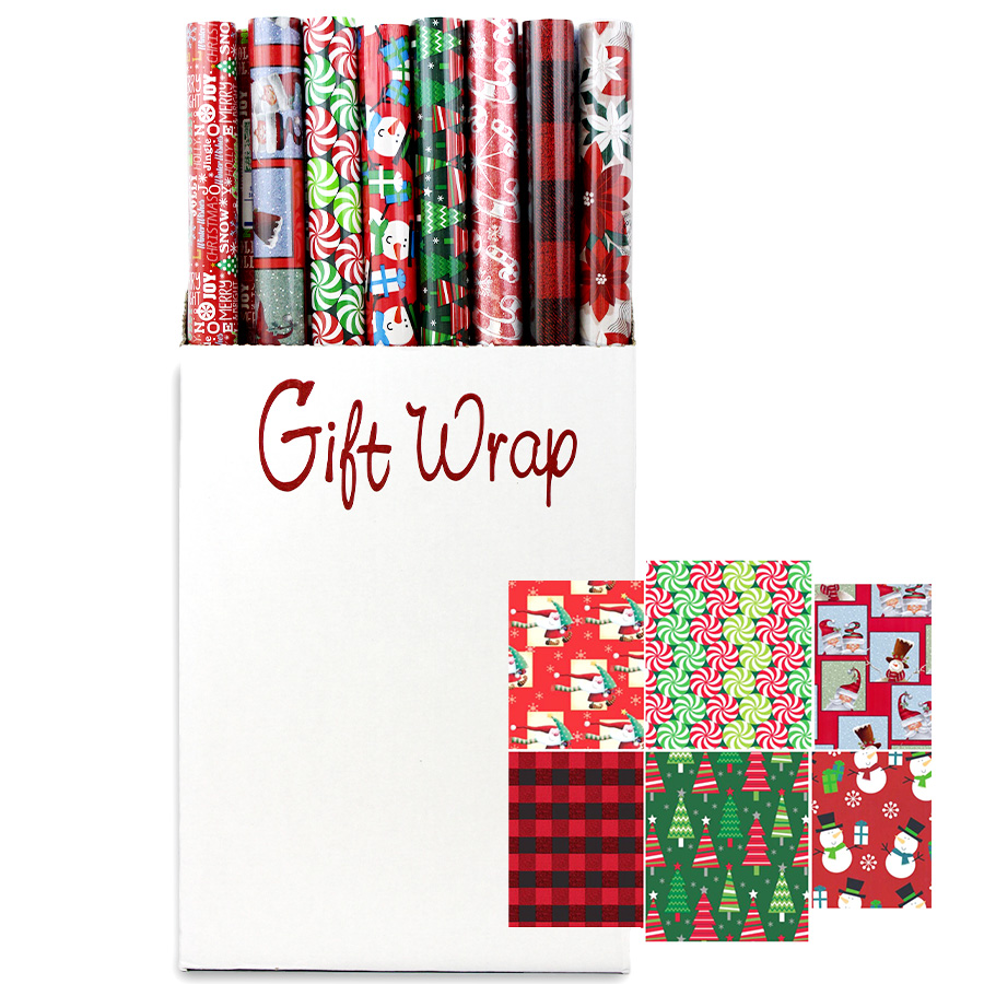 CHRISTMAS GIFT WRAP 30 SQFT 30 X 12 IN ASSORTED STYLE #2