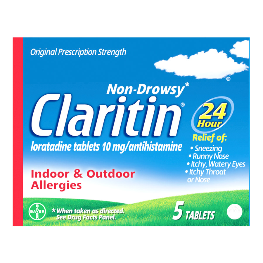 CLARITIN ALLERGY RELIEF 5 CT TABS