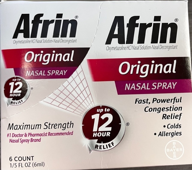 AFRIN NASAL SPRAY 6 ML BLISTER PACK