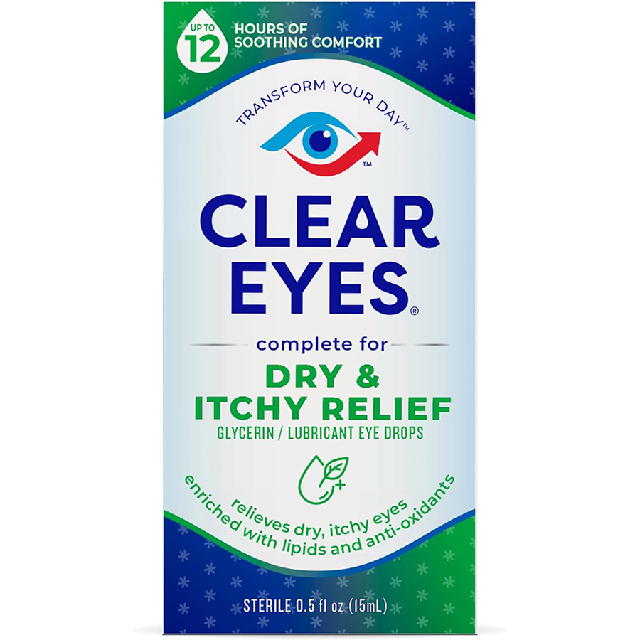 CLEAR EYES DRY & ITCHY EYE RELIEF 0.5 OZ ADVANCE