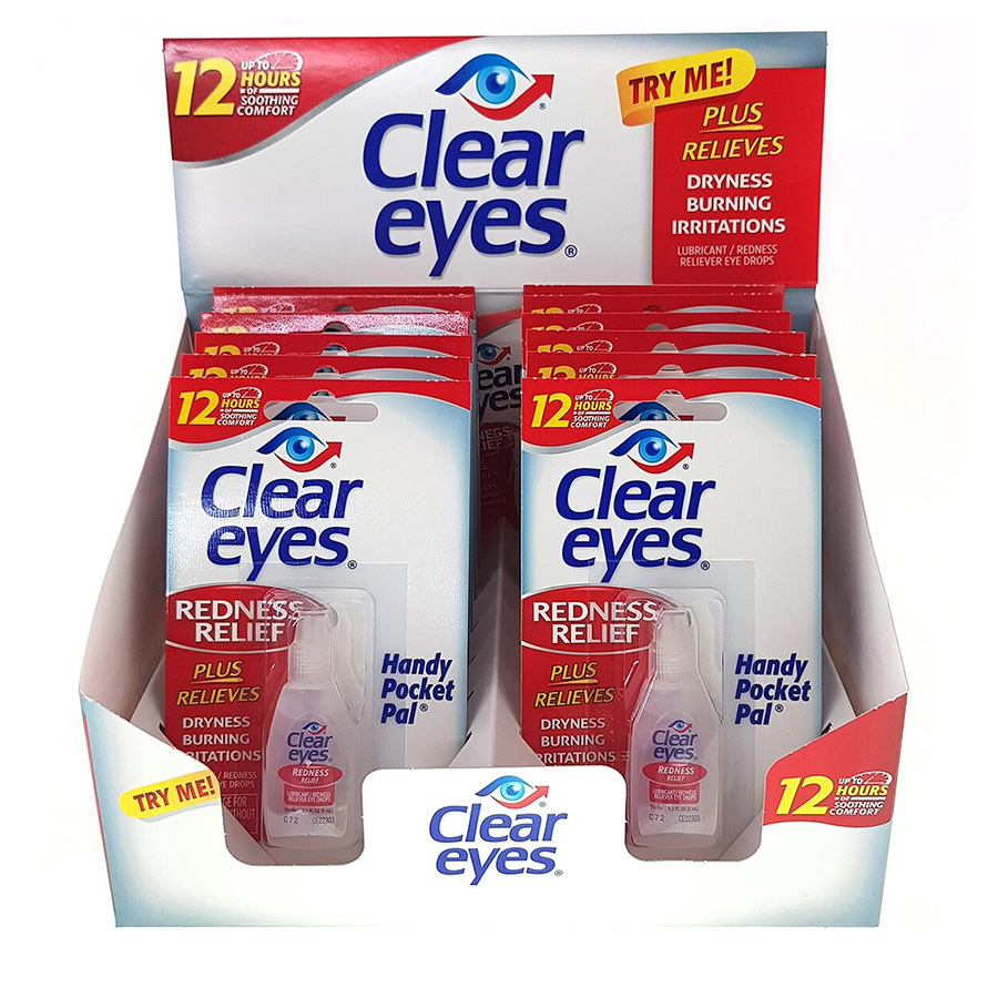 CLEAR EYES RED EYE RELIEF 0.2 OZ BLISTER PACK