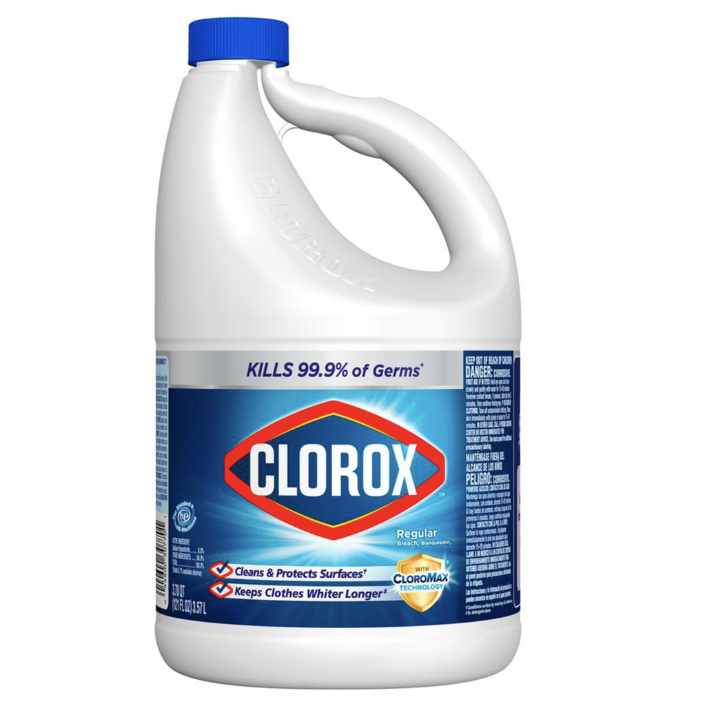 CLOROX BLEACH 3.57 L (121 OZ) REGULAR CONCENTRATED