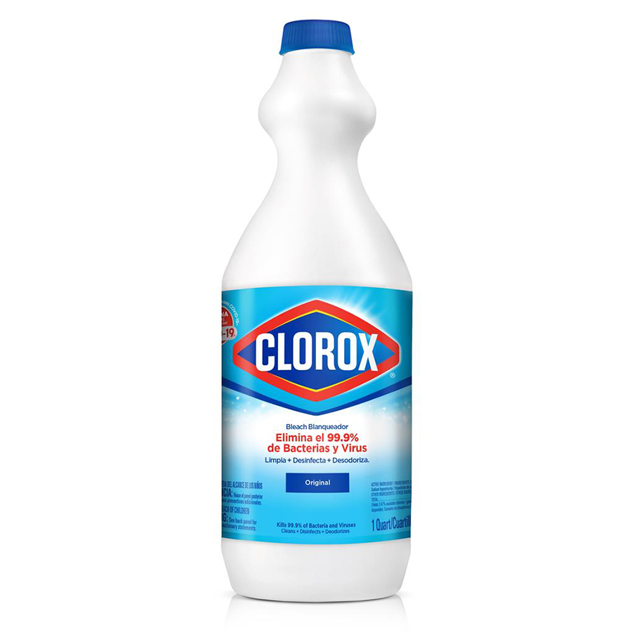 CLOROX BLEACH 32 OZ / 1 QT / 946 ML ORIGINAL