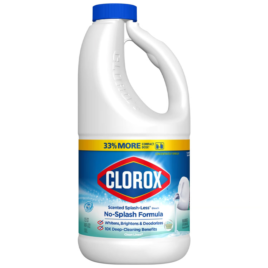 CLOROX BLEACH 40 OZ CLEAN LINEN CONCENTRATED