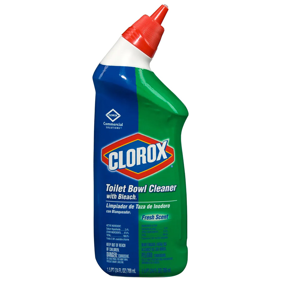 CLOROX TOILET BOWL CLEANER 24 OZ MANUAL FRESH SCENT