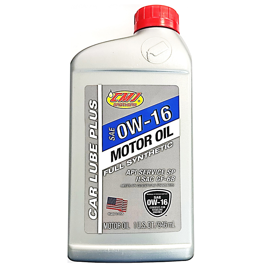 CMJ CAR LUBE PLUS 1 QT 0W-16 FULL SYNTHETIC