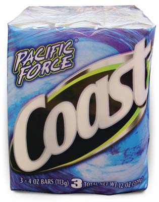 COAST BAR SOAP 4 OZ 16 PK PACIFIC FORCE