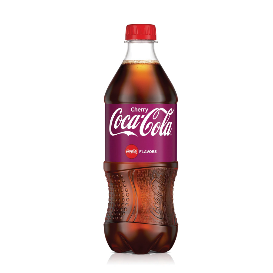 COCA COLA BOTTLES 20 OZ CHERRY