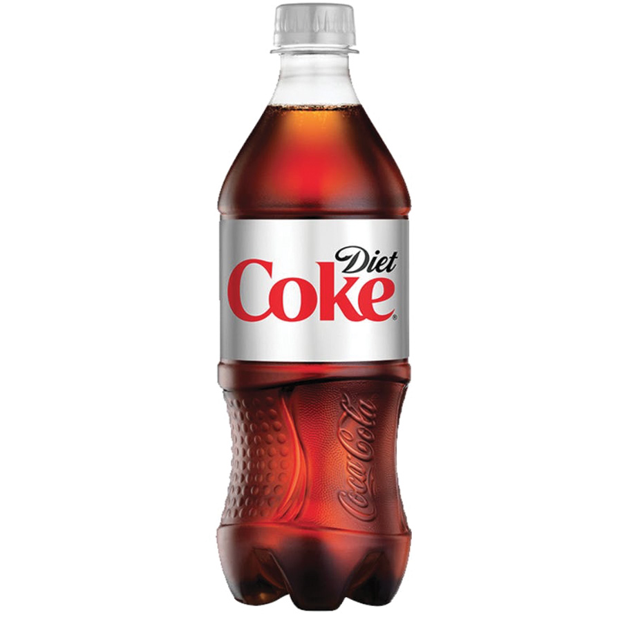 COCA COLA BOTTLES 20 OZ DIET