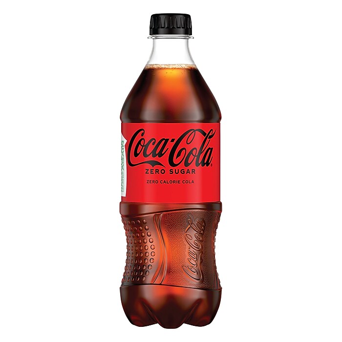 COCA COLA BOTTLES 20 OZ ZERO