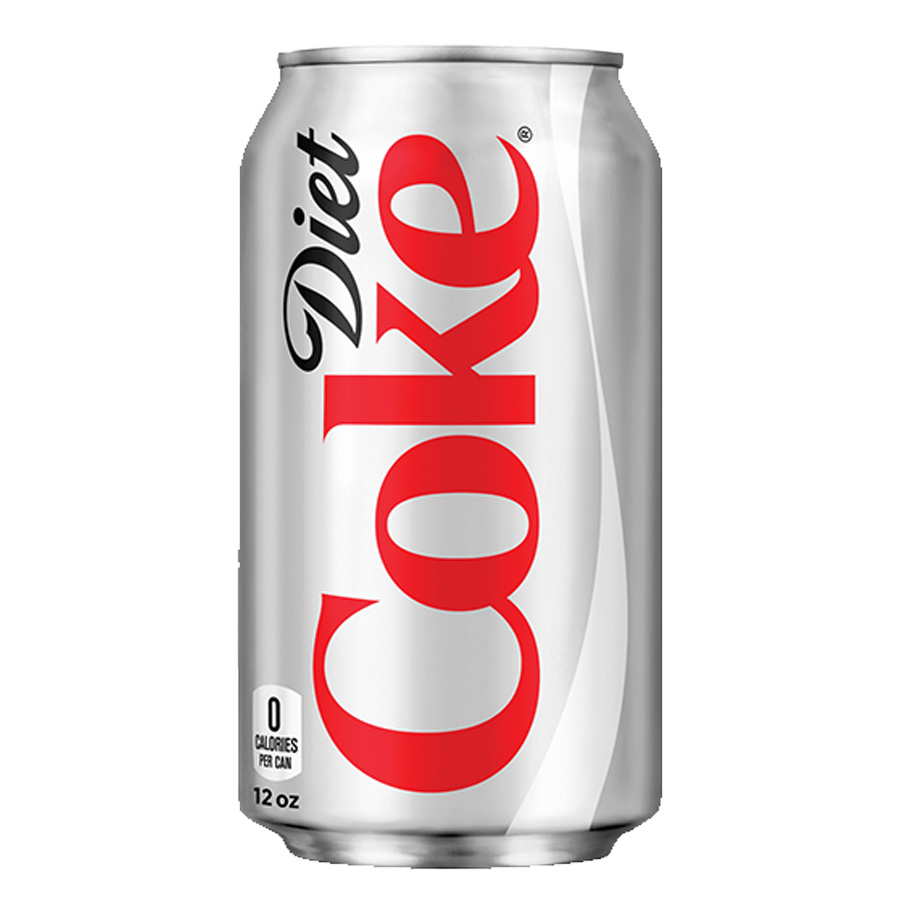 COCA COLA CANS 12 OZ DIET