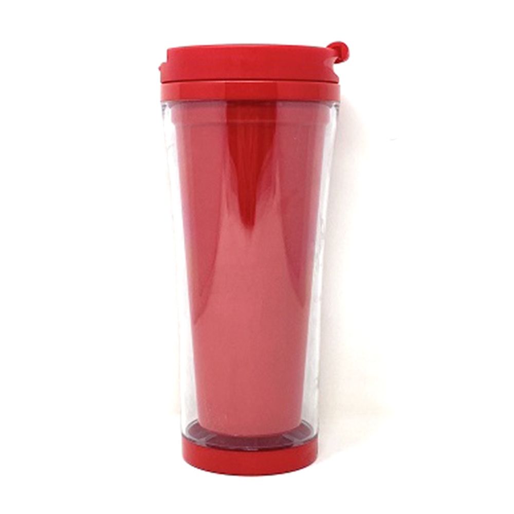 COFFEE TUMBLER 16 OZ RED