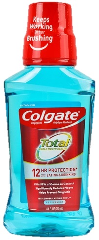 COLGATE MOUTHWASH 250 ML TOTAL PEPPERMINT