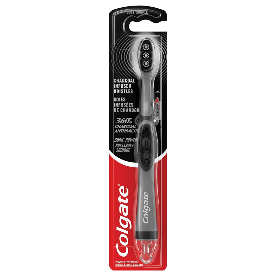 COLGATE TOOTHBRUSH 1 CT CHARCOAL BLACK 360