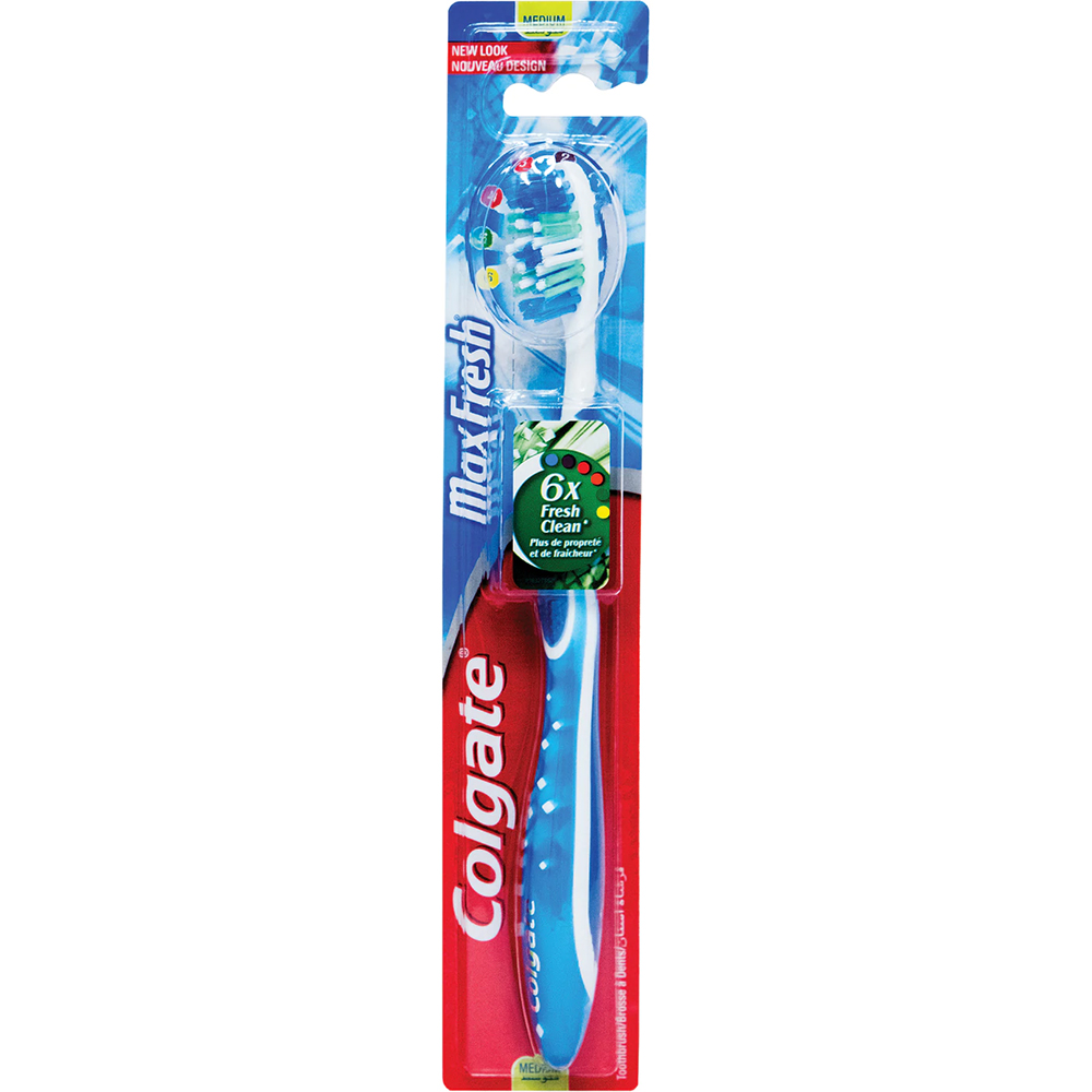 COLGATE TOOTHBRUSH 1 CT MEDIUM MAX FRESH