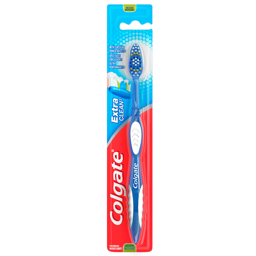 COLGATE TOOTHBRUSH 1 CT MEDIUM TRAY EXTRA CLEAN