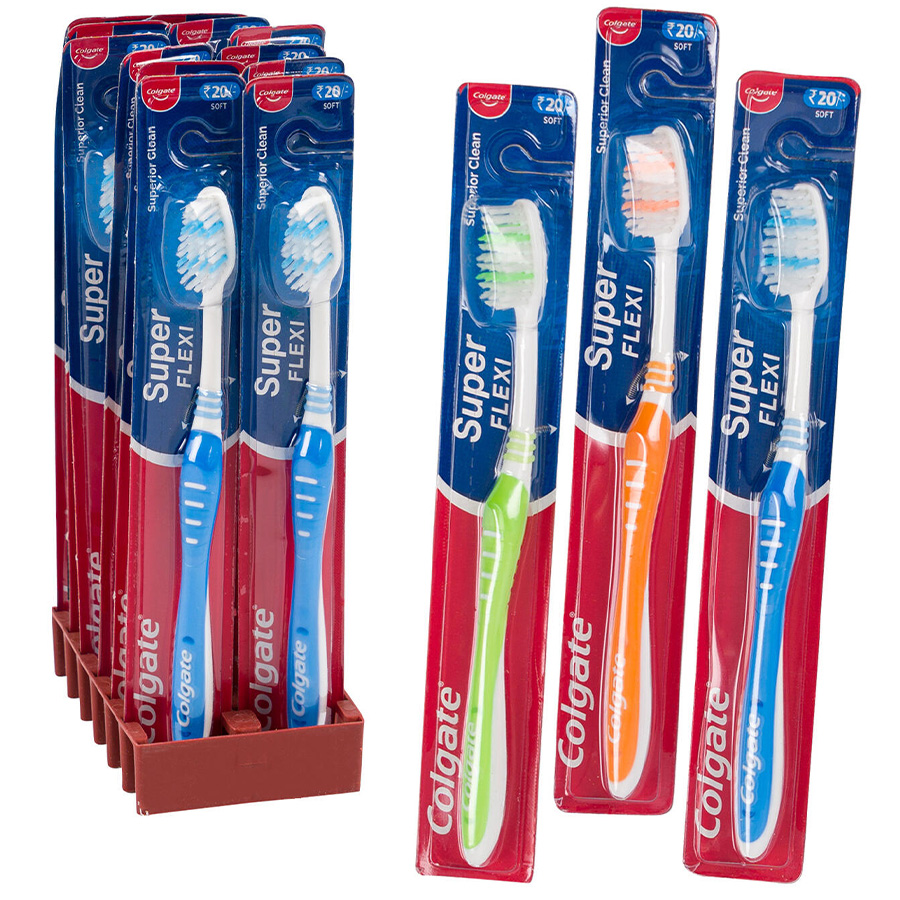 COLGATE TOOTHBRUSH 1 CT SOFT SUPER FLEXI