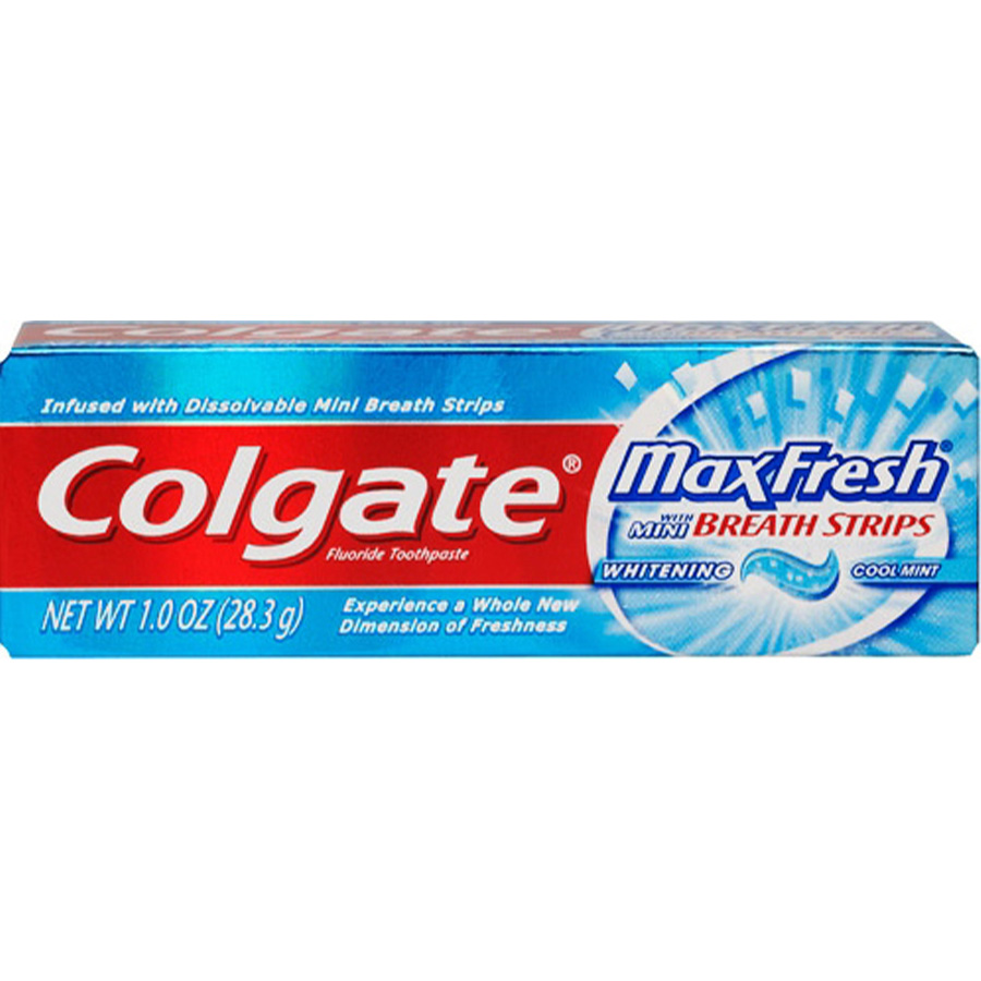 COLGATE TOOTHPASTE 1 OZ MAX FRESH