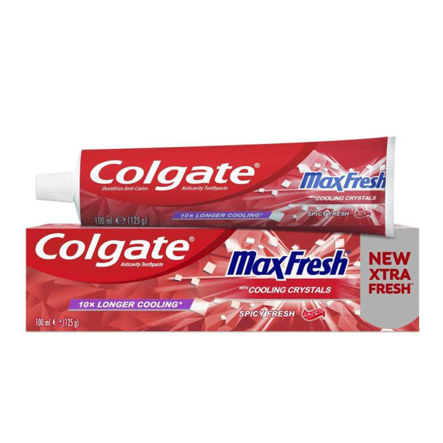 COLGATE TOOTHPASTE 100 ML MAX FRESH SPICY FRESH